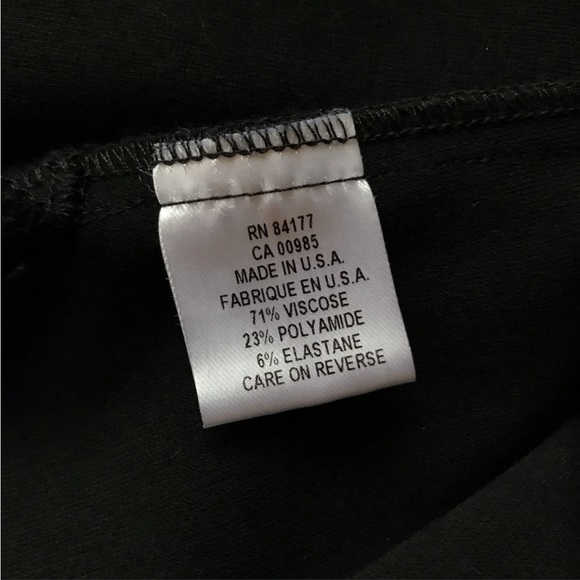 DIANE VON FURSTENBERG DVF Black Wrap Dress - Picture 5 of 7